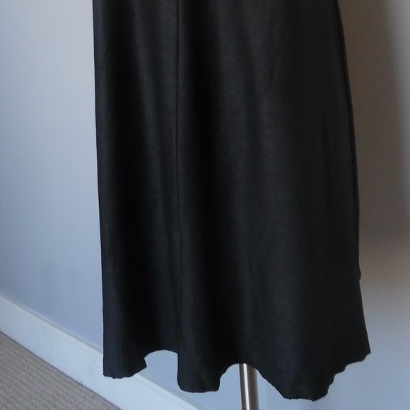 COS Shimmer High Low Raw Edge Jersey‎ Black Casual Cocktail Dress - Picture 7 of 13